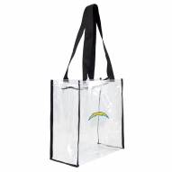 Los Angeles Chargers Clear Square Stadium Tote