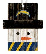 Los Angeles Chargers Snowman Ornament
