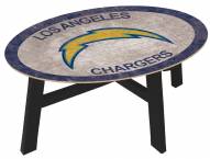 Los Angeles Chargers Team Color Coffee Table