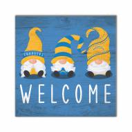 Los Angeles Chargers Welcome Gnomes 10" x 10" Sign