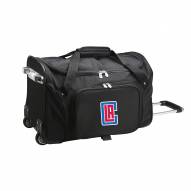 Los Angeles Clippers 22" Rolling Duffle Bag