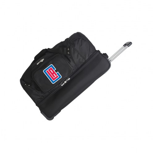 Los Angeles Clippers 27&quot; Drop Bottom Wheeled Duffle Bag