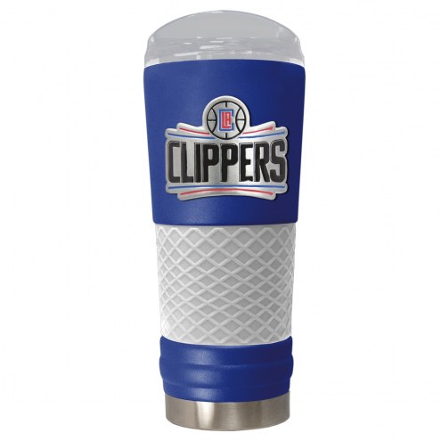 Los Angeles Clippers Blue 24 oz. Powder Coated Draft Tumbler