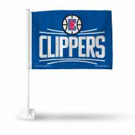 Los Angeles Clippers Car Flag