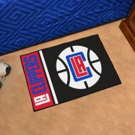 Los Angeles Clippers Uniform Inspired Starter Rug