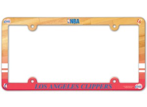 Los Angeles Clippers License Plate Frame