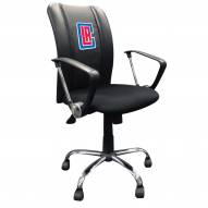 Los Angeles Clippers XZipit Curve Desk Chair with Secondary Logo