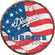 Los Angeles Dodgers 16" Flag Barrel Top