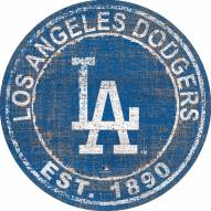 Los Angeles Dodgers 24" Heritage Logo Round Sign