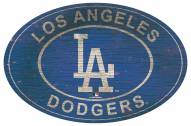 Los Angeles Dodgers 46" Heritage Logo Oval Sign