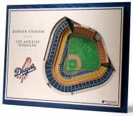 Los Angeles Dodgers 5-Layer StadiumViews 3D Wall Art