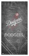 Los Angeles Dodgers 6" x 12" Chalk Playbook Sign