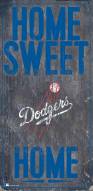 Los Angeles Dodgers 6" x 12" Home Sweet Home Sign