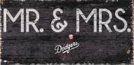 Los Angeles Dodgers 6" x 12" Mr. & Mrs. Sign