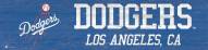 Los Angeles Dodgers 6" x 24" Team Name Sign