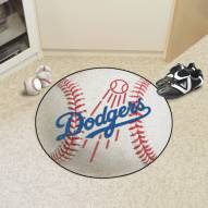 Los Angeles Dodgers Baseball Rug