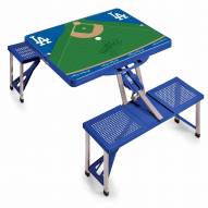 Los Angeles Dodgers Folding Picnic Table