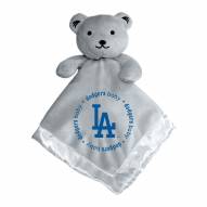 Los Angeles Dodgers Gray Infant Bear Security Blanket