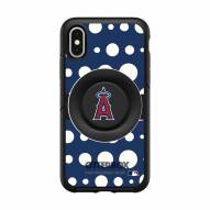 Los Angeles Dodgers OtterBox Symmetry Polka Dot PopSocket iPhone Case
