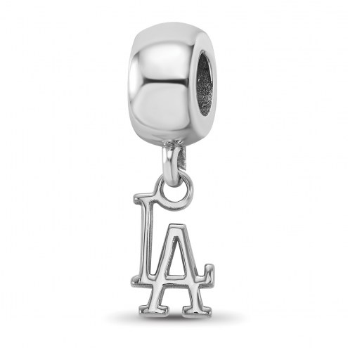 Los Angeles Dodgers Sterling Silver Extra Small Bead Charm