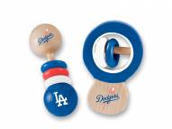 Los Angeles Dodgers Wood Rattle Set