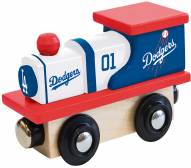 Los Angeles Dodgers Wood Toy Train