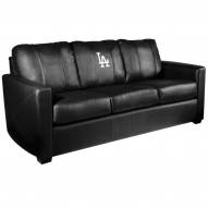 Los Angeles Dodgers XZipit Silver Sofa with Secondary Logo