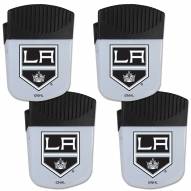 Los Angeles Kings 4 Pack Chip Clip Magnet with Bottle Opener