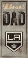 Los Angeles Kings Best Dad Sign