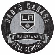 Los Angeles Kings Dad's Garage Sign