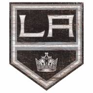 Los Angeles Kings Distressed Logo Cutout Sign