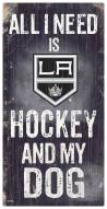 Los Angeles Kings Hockey & My Dog Sign