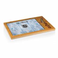 Los Angeles Kings Icon Glass Top Cutting Board