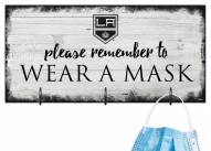 Los Angeles Kings Please Wear Your Mask Sign