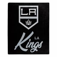 Los Angeles Kings Signature Raschel Throw Blanket