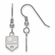 Los Angeles Kings Sterling Silver Extra Small Dangle Earrings