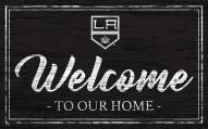 Los Angeles Kings Team Color Welcome Sign