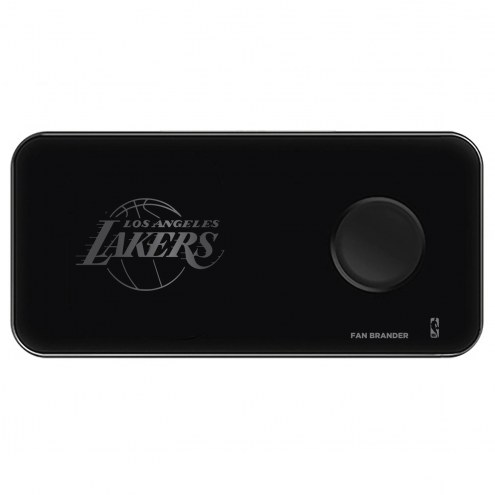 Los Angeles Lakers 3 in 1 Glass Wireless Charge Pad