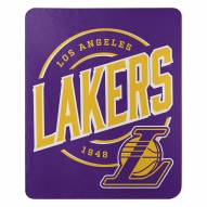 Los Angeles Lakers Campaign Fleece Throw Blanket