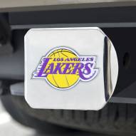 Los Angeles Lakers Chrome Color Hitch Cover