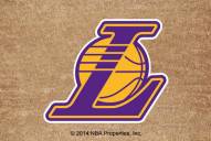 Los Angeles Lakers Colored Logo Door Mat