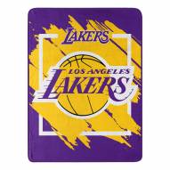 Los Angeles Lakers Dimensional Throw Blanket
