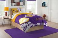 Los Angeles Lakers Hexagon Twin Comforter & Sham Set