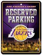 Los Angeles Lakers Metal Parking Sign