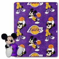 Los Angeles Lakers Mickey Hugger Pillow & Blanket Set