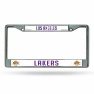 Los Angeles Lakers NBA Chrome License Plate Frame