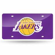Los Angeles Lakers NBA Laser Cut License Plate