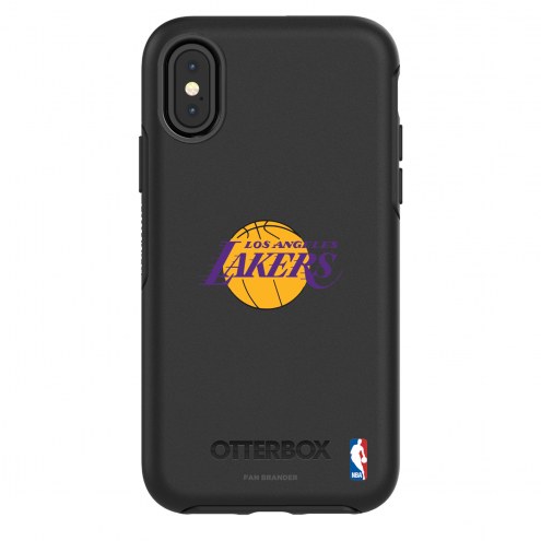 Los Angeles Lakers OtterBox iPhone X/Xs Symmetry Black Case