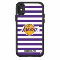 Los Angeles Lakers OtterBox iPhone X/Xs Symmetry Stripes Case
