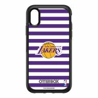 Los Angeles Lakers OtterBox iPhone XR Symmetry Stripes Case